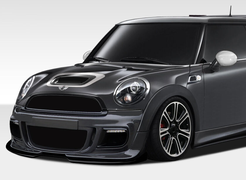 Duraflex DL-R Style Fiberglass/FRP Front Bumper Lip/Add On for 2007-2015 MINI Cooper - 108446