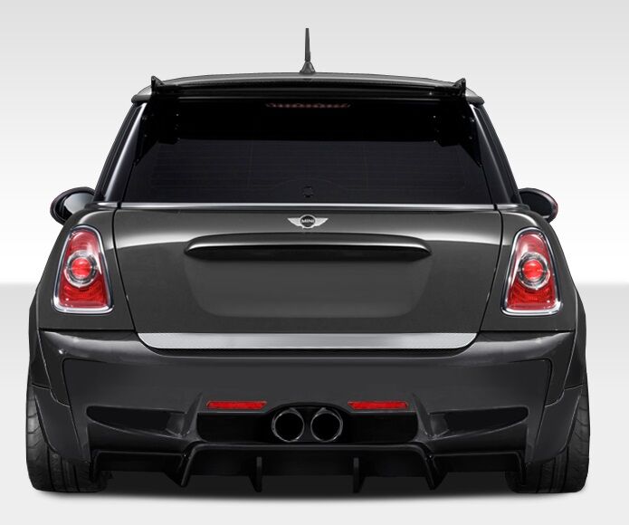 Duraflex DL-R Style Fiberglass/FRP Rear Bumper Lip/Add On for 2007-2015 MINI Cooper - 108450