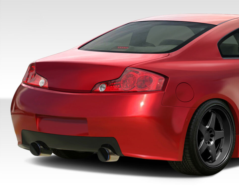 2003-2007 Infiniti G Coupe G35 Duraflex GT500 Wide Body Rear Bumper Cover - 1 Piece