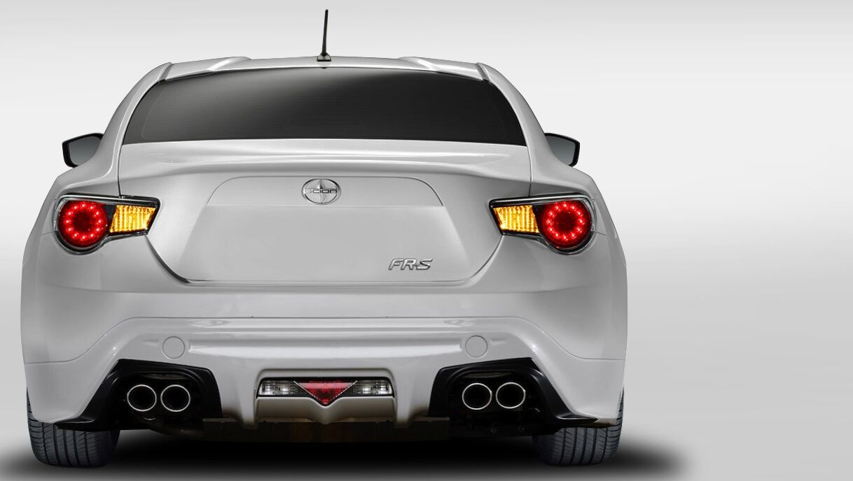 2013-2016 Scion FR-S Subaru BRZ Duraflex TD3000 Rear Lip Under Spoiler Air Dam -