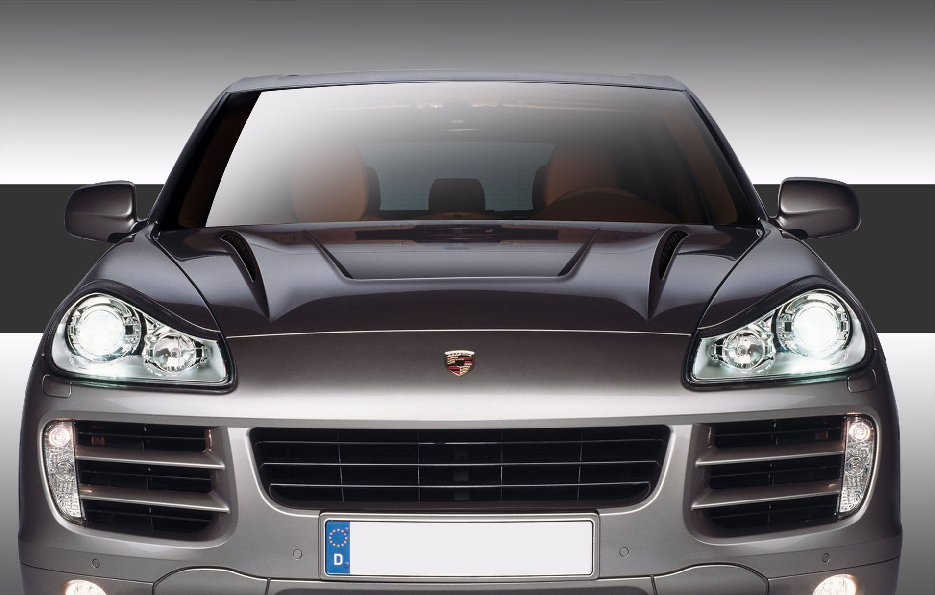 2003-2010 Porsche Cayenne Eros Version 2 Hood - 1PC - 108583