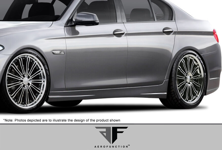 2011-2016 BMW 5 Series F10 4DR Urethane AF-3 Side Skirts ( PUR-RIM ) - 2 Piece - Clearance Item