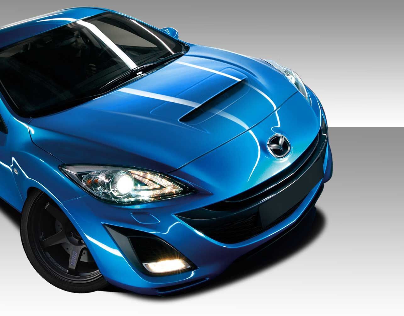 2010-2013 Mazda 3 Duraflex M-Speed Hood - 1PC - 108682