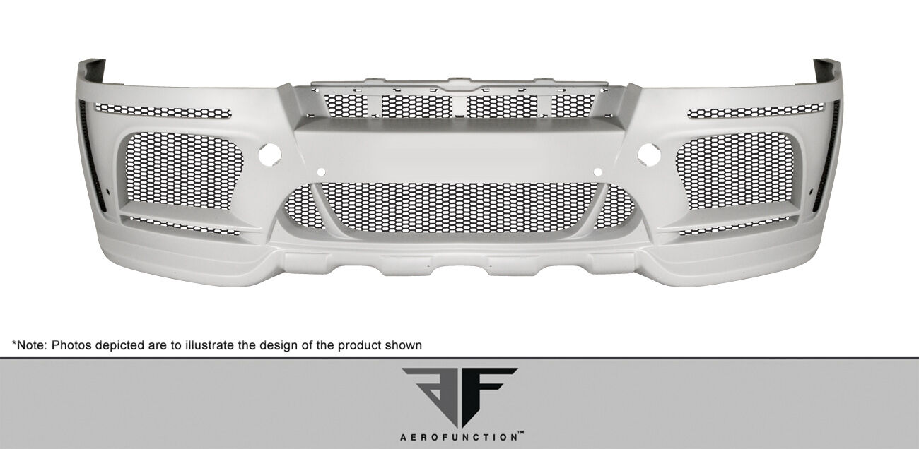 2008-2014 BMW X6 X6M E71 10-13 X5M E70 AF-5 Wide Body Front Bumper Cover ( GFK ) - 1 Piece