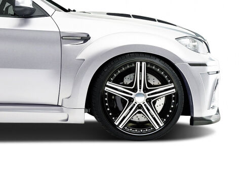 2008-2014 BMW X6 X6M E71 AF-5 Wide Body Front Fenders (GFK) 4PC - 108722