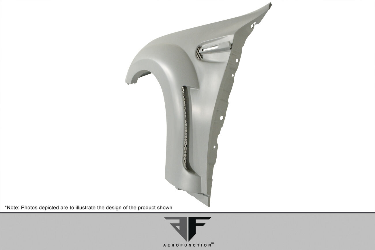 2008-2014 BMW X6 X6M E71 AF-5 Wide Body Front Fenders ( GFK ) - 4 Piece