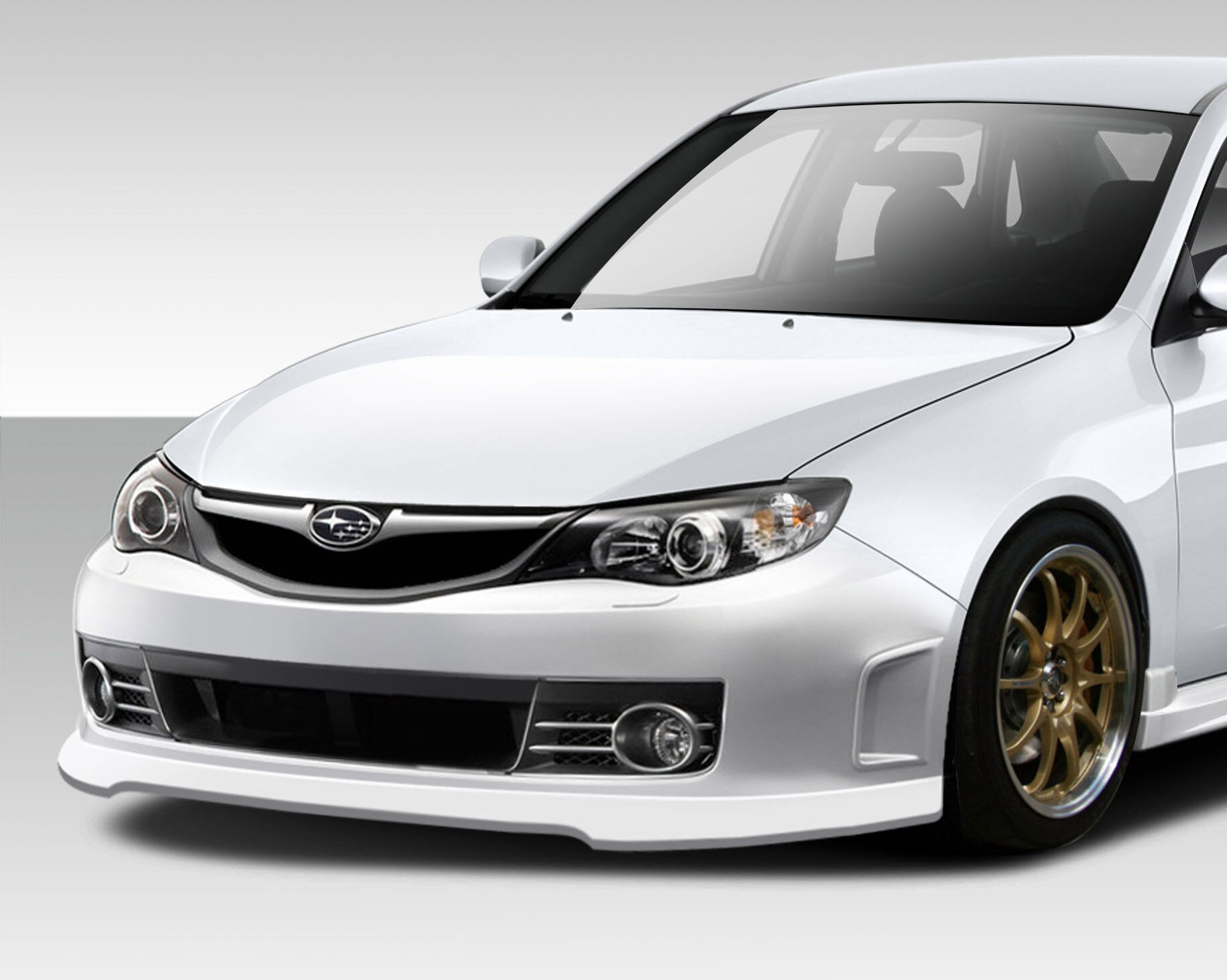 2008-2014 Subaru Impreza 2008-2010 Subaru Impreza Wrx Duraflex STI Look Front Bu