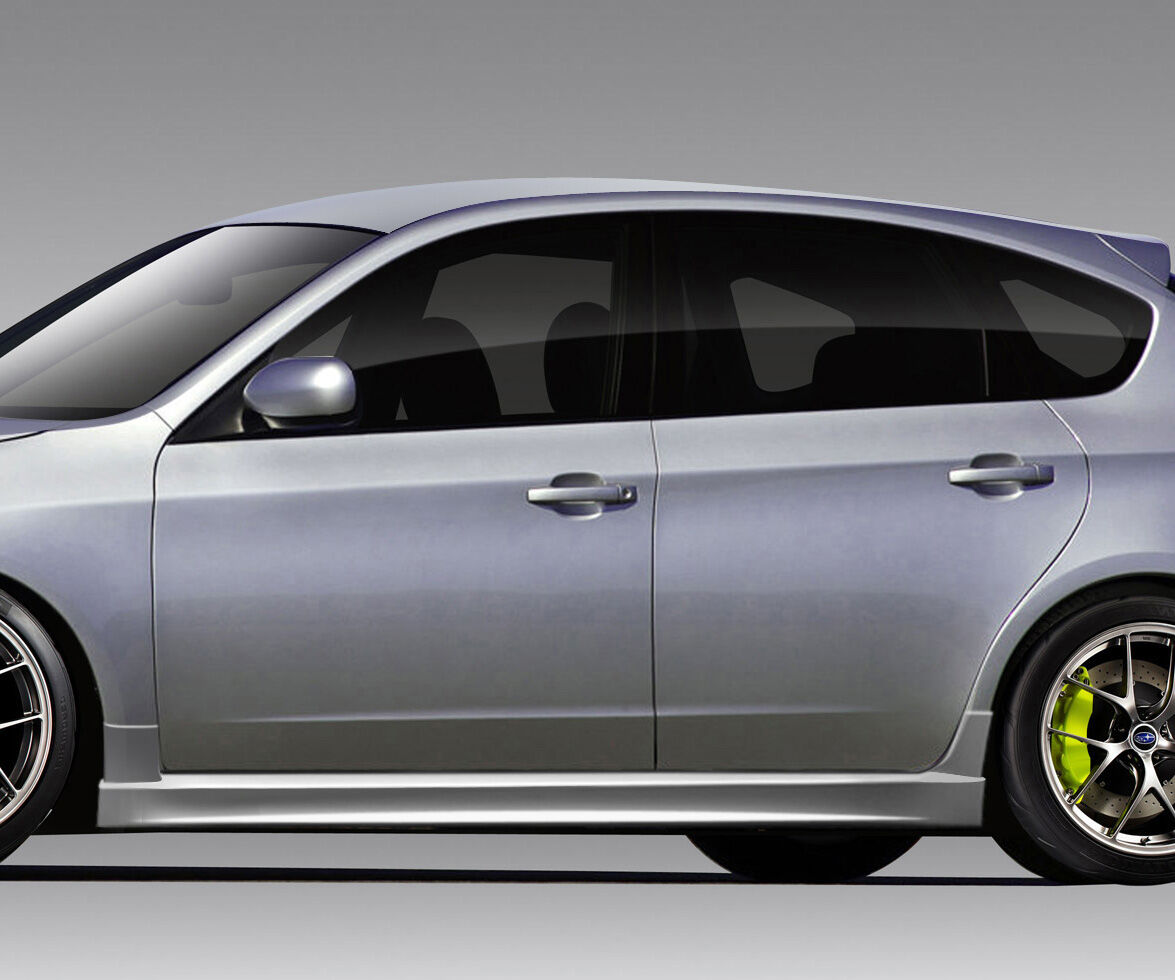 2008-2014 Subaru Impreza 2008-2010 Subaru Impreza Wrx Duraflex STI Look Side Ski