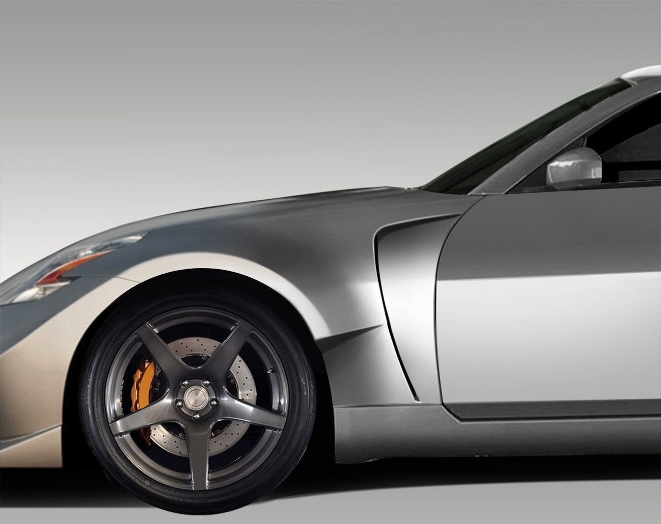 2003-2008 Nissan 350Z Duraflex 370Z AM-S Conversion Fenders - 2PC - 108769