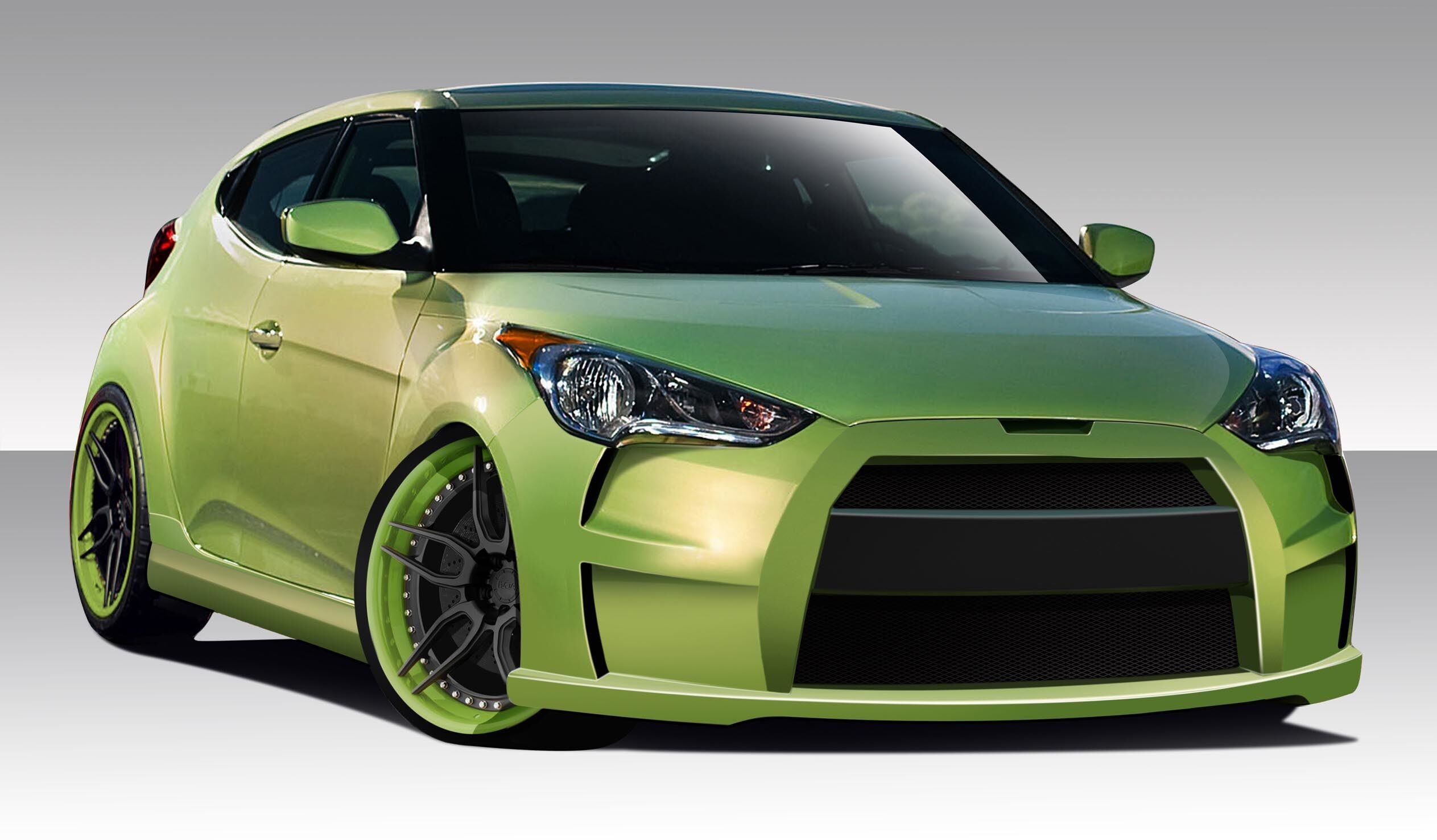 2012-2016 Hyundai Veloster Duraflex VG-R Body Kit - 4PC - 108809