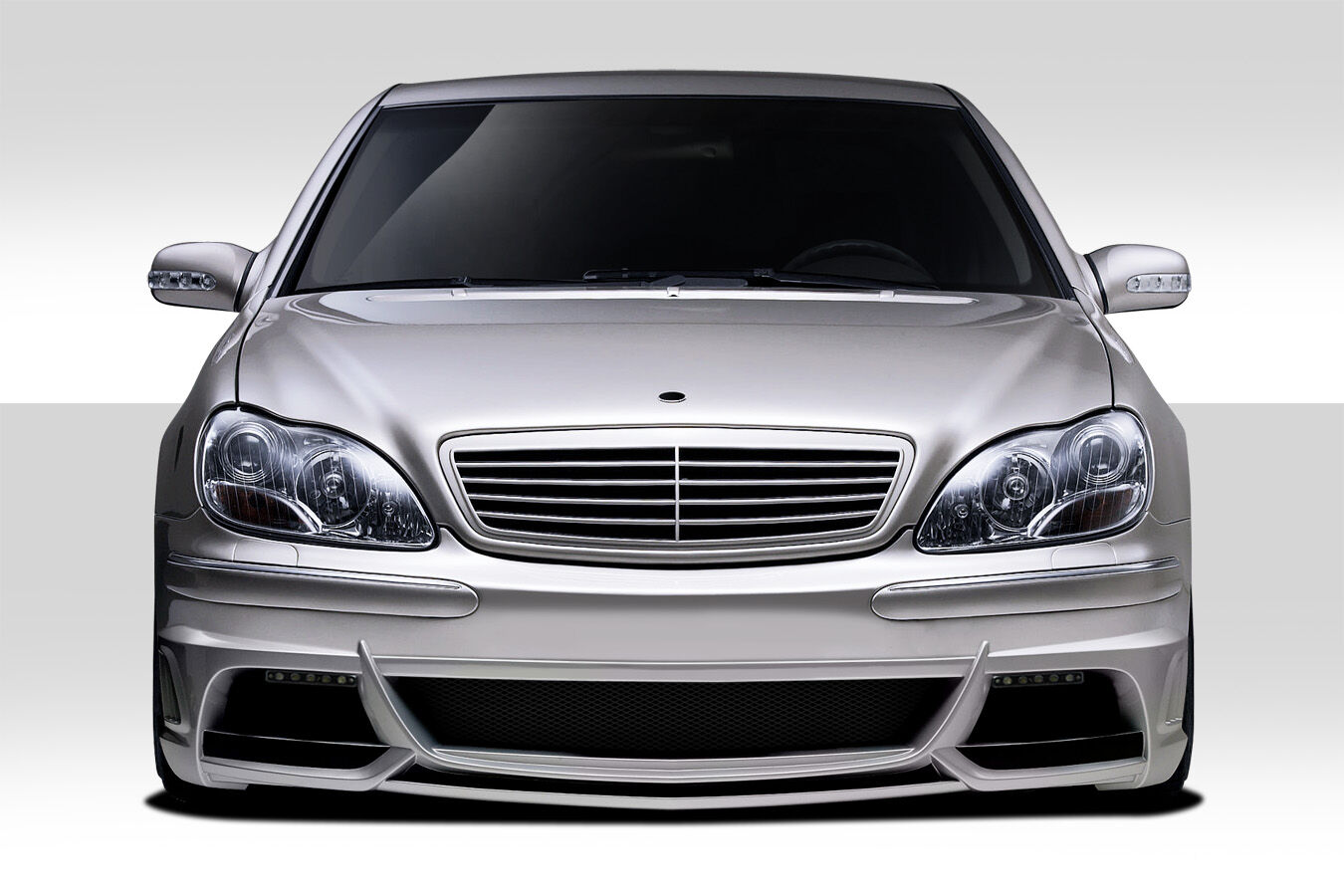 2000-2002 Mercedes S Class W220 Duraflex W-3 Front Bumper Cover - 1PC - 108810