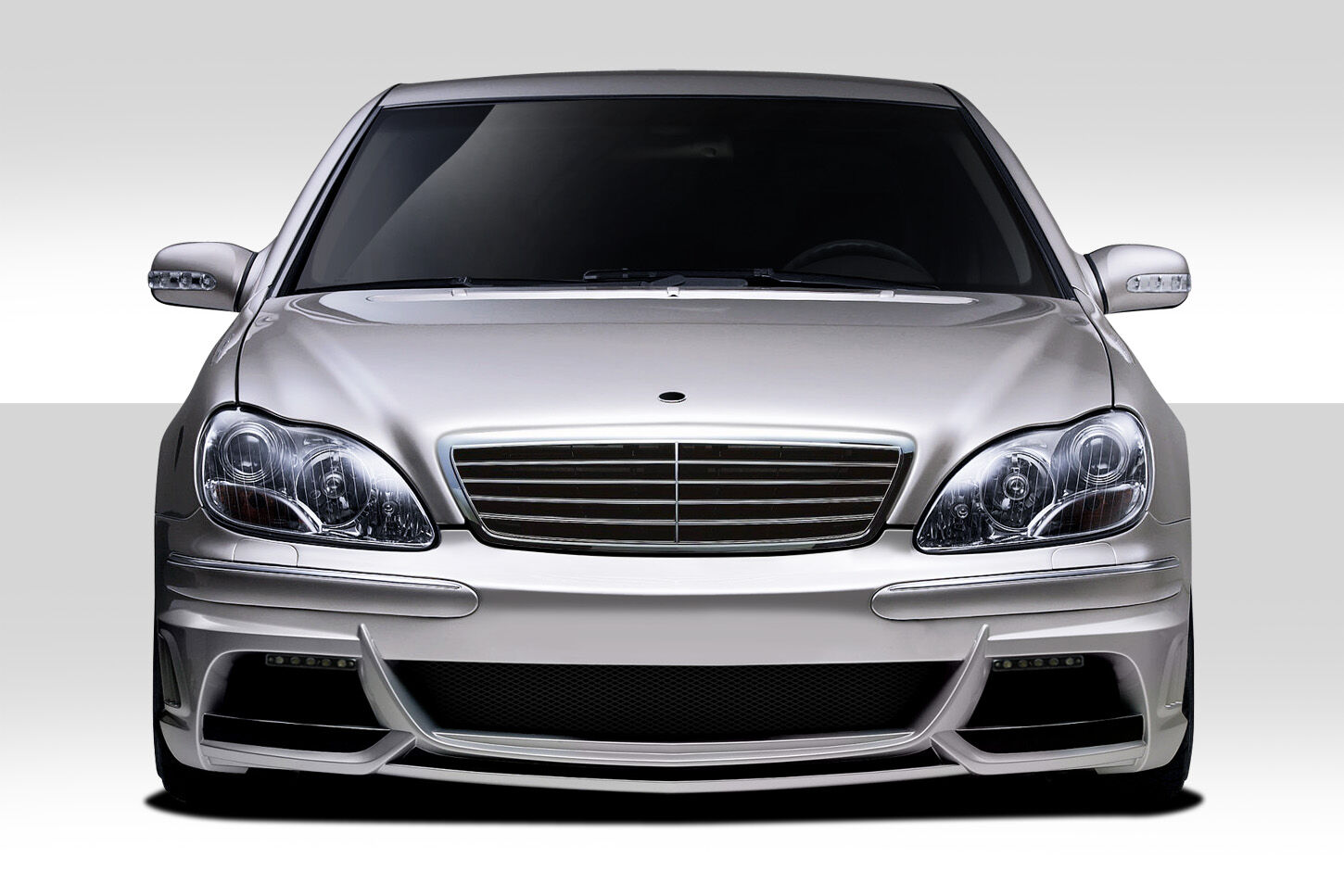 2003-2006 Mercedes S Class W220 Duraflex W-3 Front Bumper Cover - 1PC - 108812