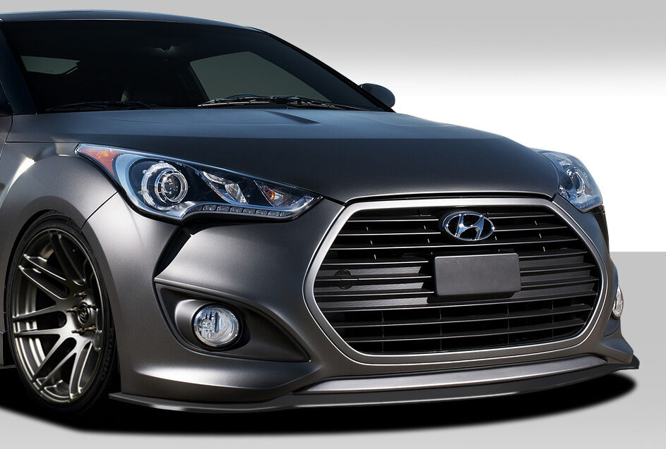 2012-2016 Hyundai Veloster Turbo Duraflex GT Racing Front Splitter - 1PC - 10883