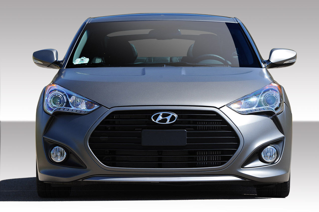 2012-2016 Hyundai Veloster Duraflex Turbo Look Front Bumper Cover - 1PC - 108845