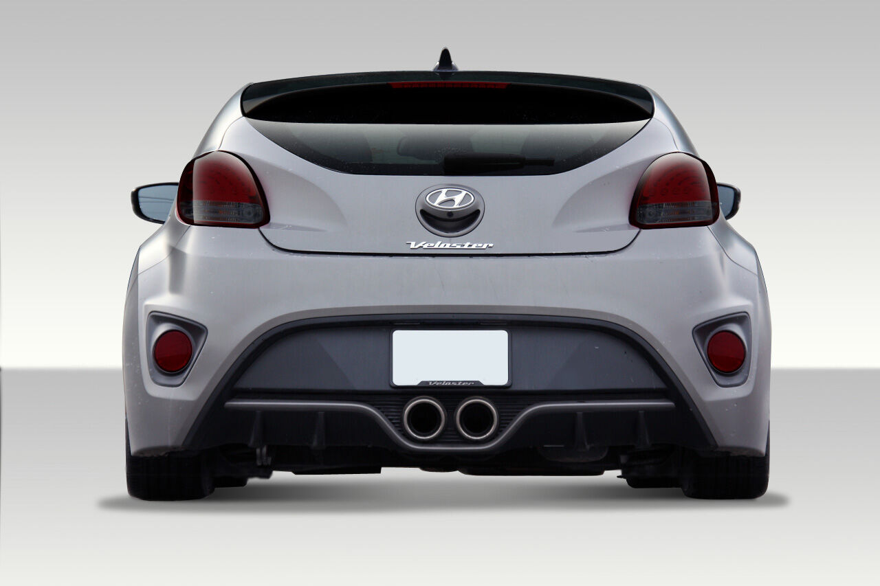 2012-2016 Hyundai Veloster Duraflex Turbo Look Rear Bumper Cover - 1PC - 108847