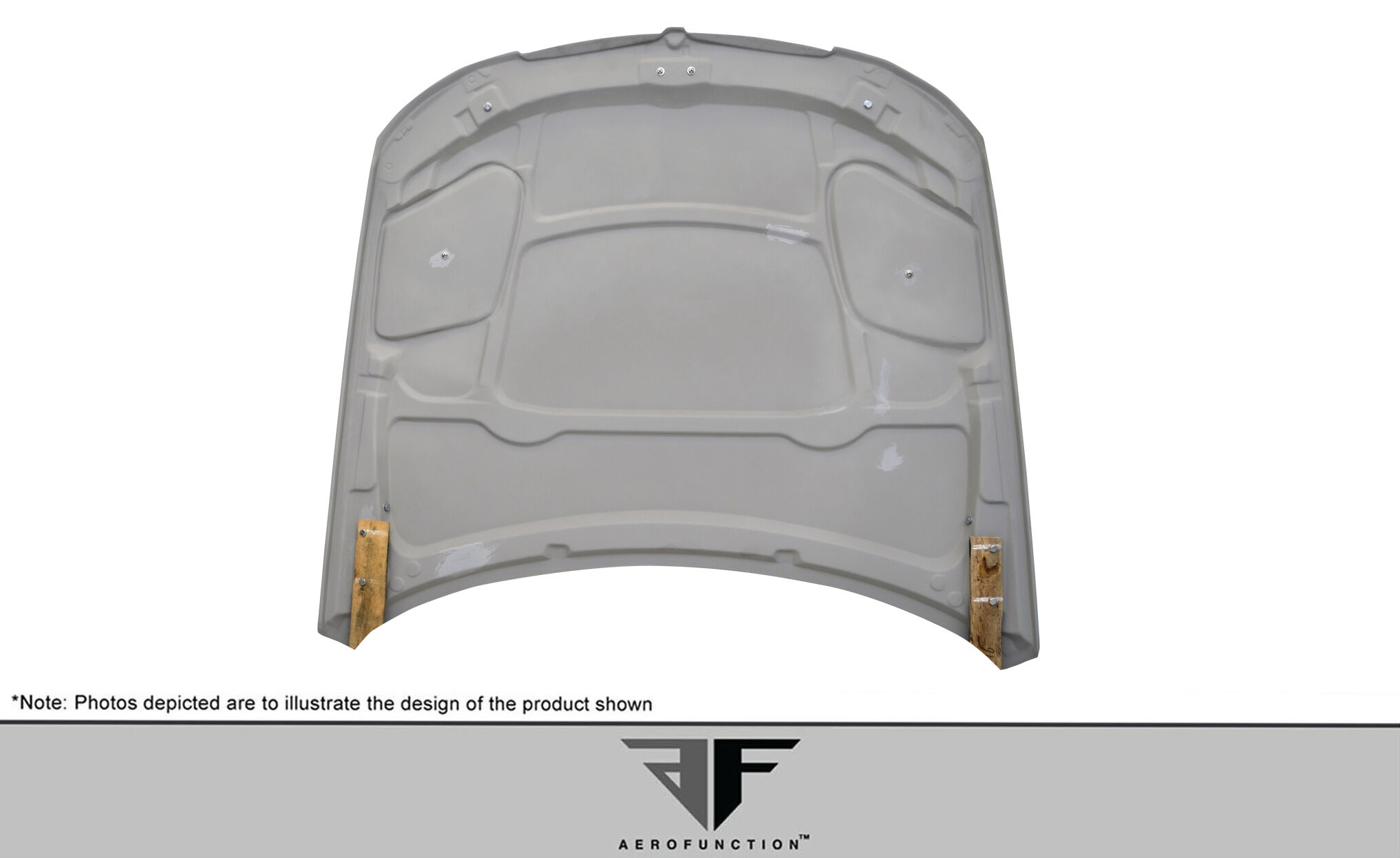 2006-2008 BMW 3 Series E90 4DR AF-1 Hood ( GFK ) - 1 Piece