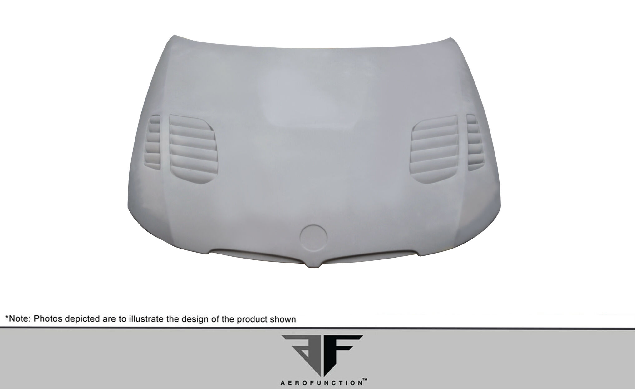 2006-2008 BMW 3 Series E90 4DR AF-1 Hood ( GFK ) - 1 Piece