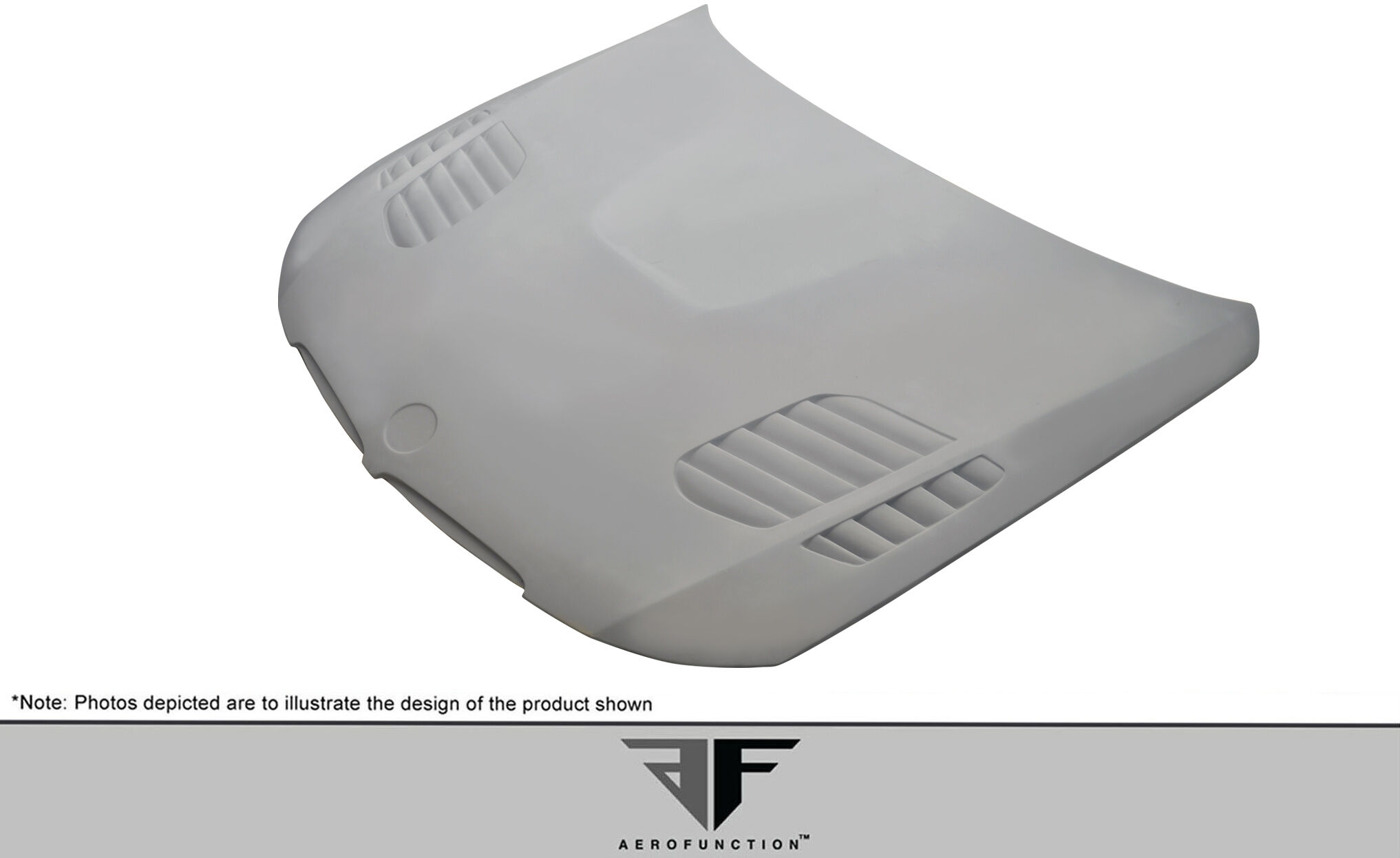 2006-2008 BMW 3 Series E90 4DR AF-1 Hood ( GFK ) - 1 Piece