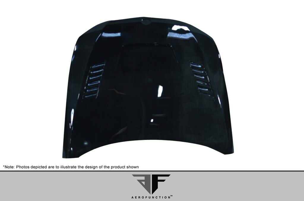 2007-2010 BMW 3 Series E92 2dr E93 Convertible Carbon AF-1 Hood ( CFP ) - 1 Piece