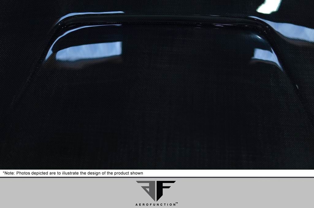 2007-2010 BMW 3 Series E92 2dr E93 Convertible Carbon AF-1 Hood ( CFP ) - 1 Piece
