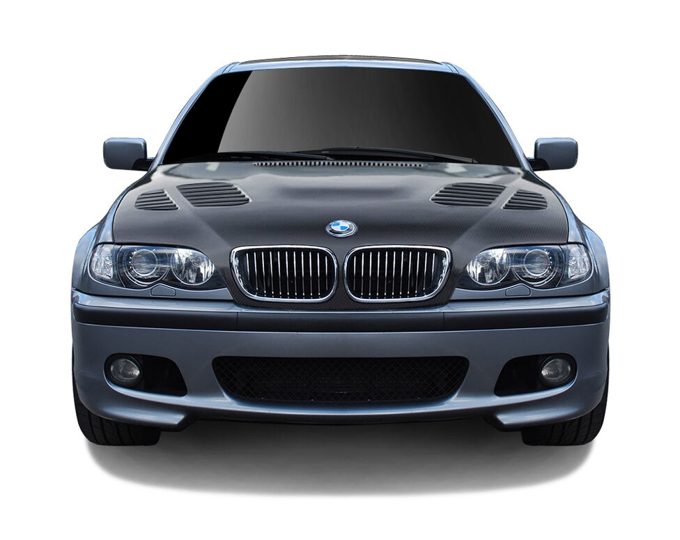 2002-2005 BMW 3 Series E46 4DR Carbon AF-2 Hood (CFP) 1PC - 108935