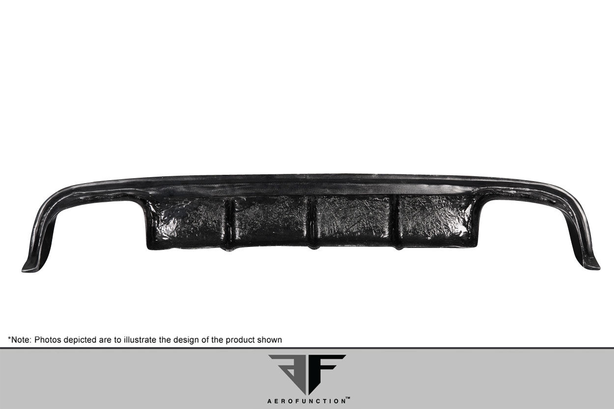 2009-2011 Porsche 911 Carrera 997 C2 C2S C4 C4S Targa 4 Targa 4S Cabriolet Carbon AF-2 Rear Diffuser ( CFP ) - 1 Piece
