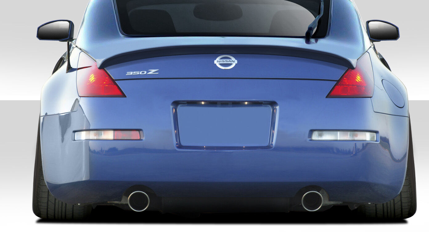 2003-2008 Nissan 350Z Coupe Duraflex V-Speed Wing Trunk Lid Spoiler - 1PC - 1089