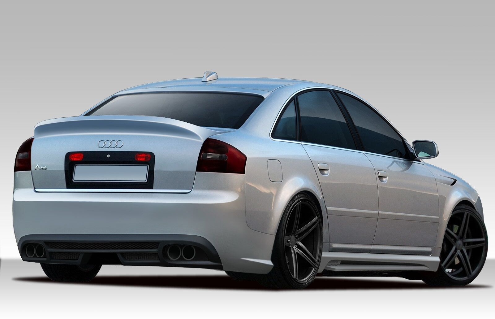 1998-2004 Audi A6 S6 4DR Wagon Duraflex CT-R Rear Bumper Cover - 1PC - 108960