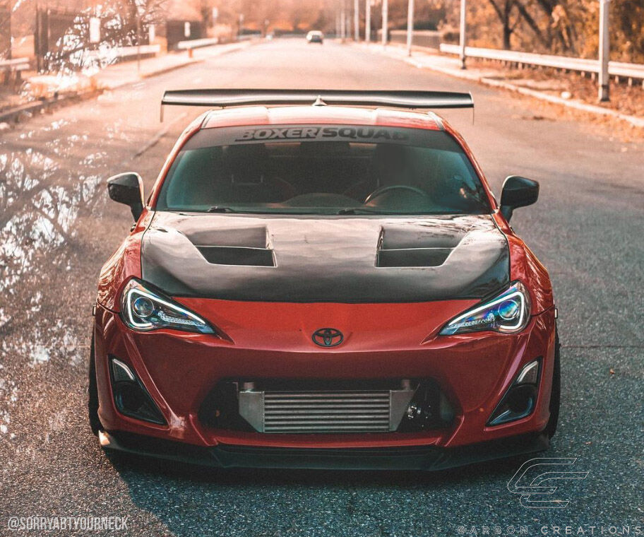 2013-2020 Scion FR-S Toyota 86 Subaru BRZ Carbon Creations 86-R Hood - 1 Piece