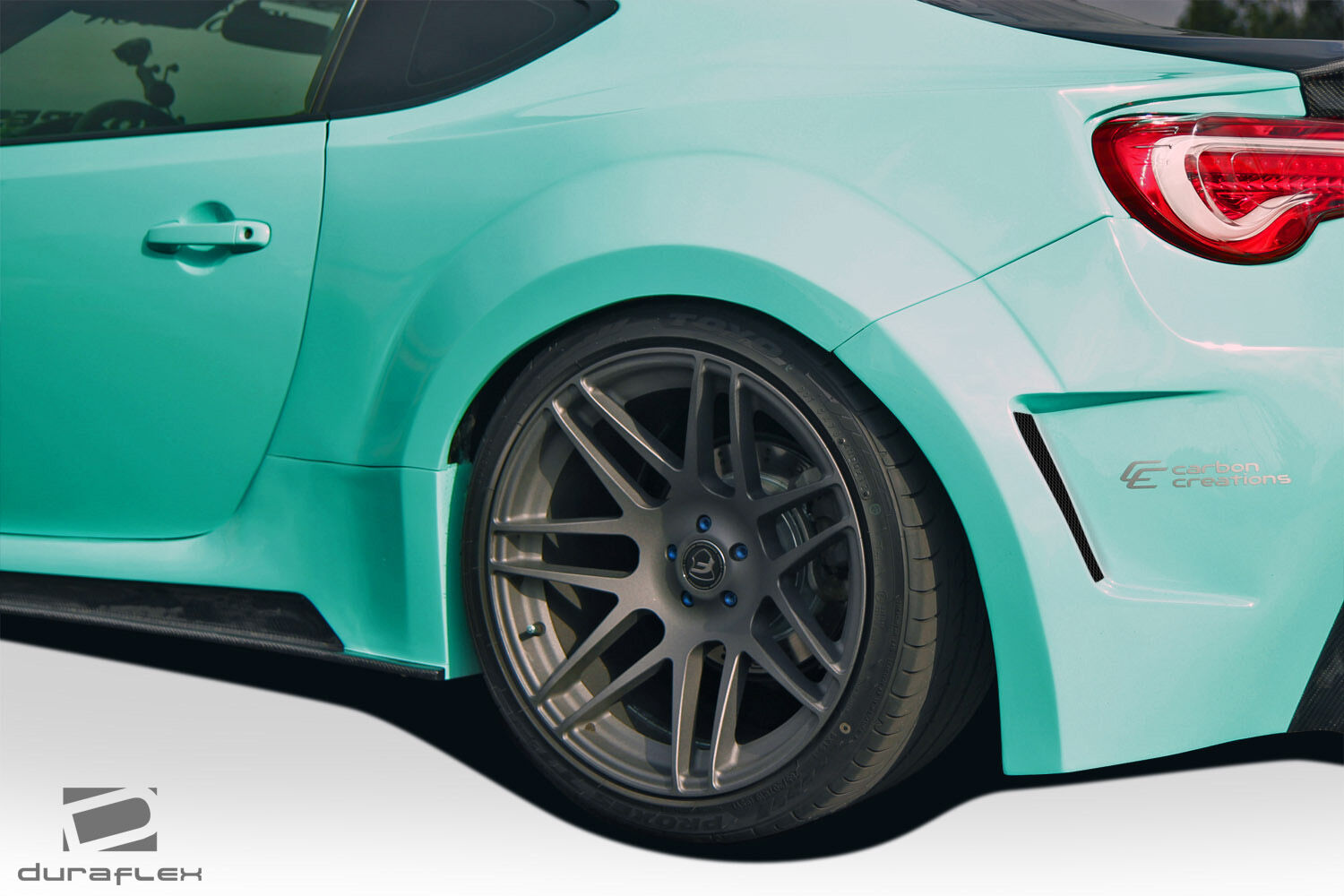 2013-2020 Scion FR-S Toyota 86 Subaru BRZ Duraflex 86-R Wide Body Rear Fenders - 2 Piece