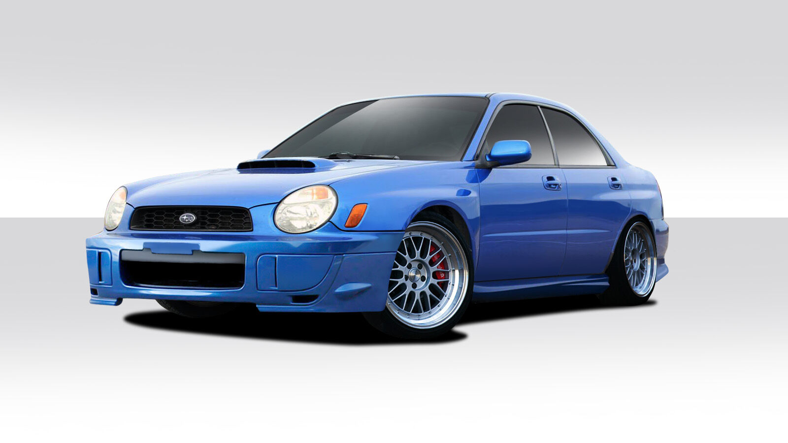 2002-2003 Subaru Impreza WRX STI 4DR Duraflex STI Look Body Kit - 4PC - 109048