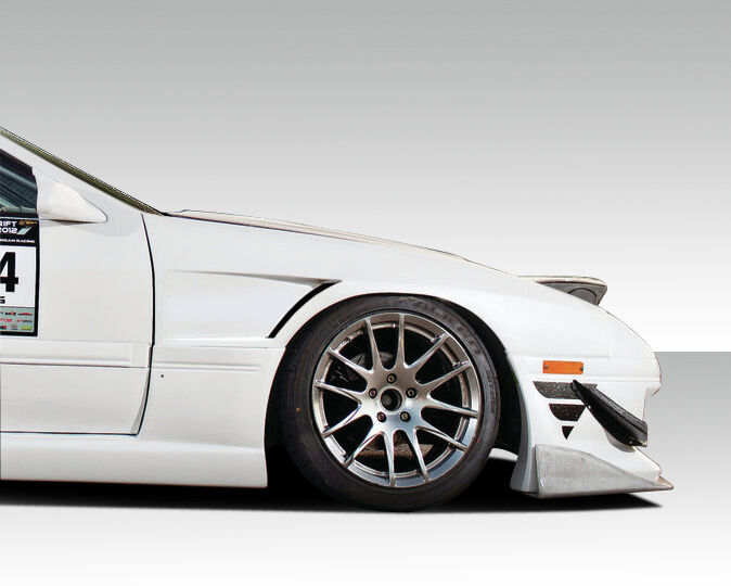 1986-1991 Mazda RX-7 Duraflex FK Sport 20mm Front Fenders - 2PC - 109058