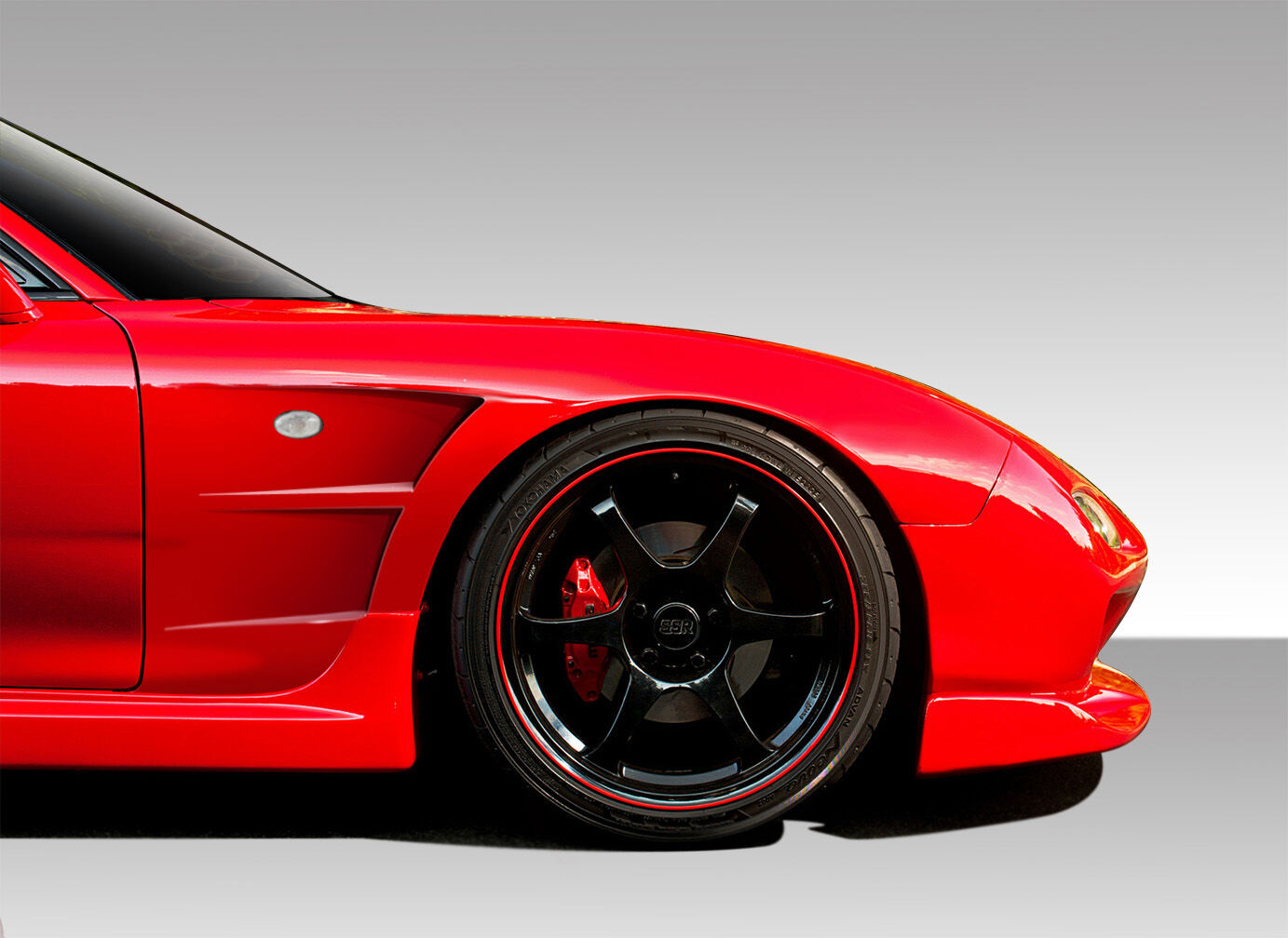 1993-1997 Mazda RX-7 Duraflex B-Sport 25mm Front Fenders - 2PC - 109059