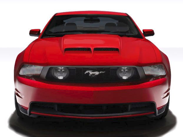 2010-2012 Ford Mustang Duraflex CV-X Version 2 Hood - 1PC - 109242