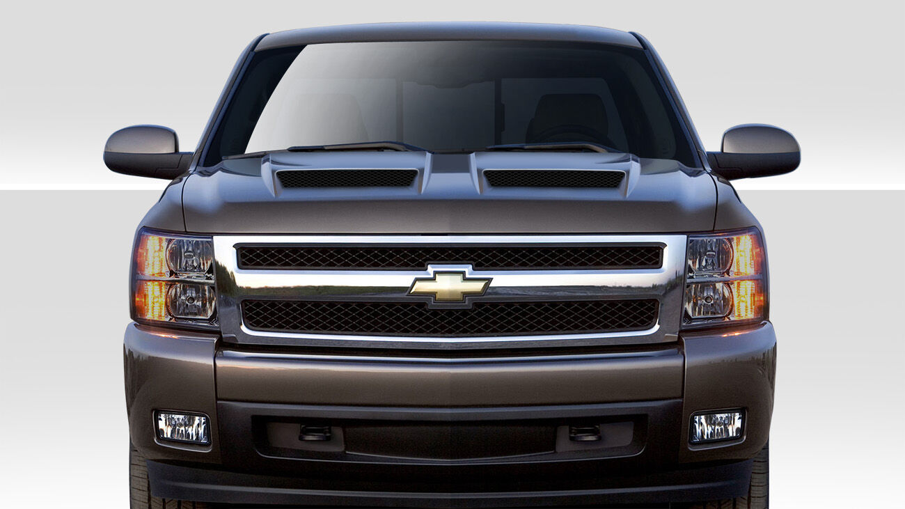2007-2013 Chevy Silverado Duraflex CV-X Hood - 1PC - 109254