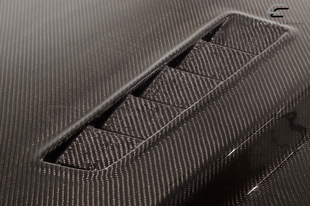 2013-2014 Ford Mustang / 2010-2014 Mustang GT500 Carbon Creations GT500 Hood - I Piece