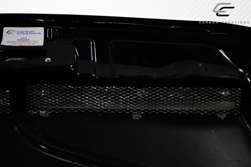2010-2012 Ford Mustang Carbon Creations GT500 Hood - 1 Piece