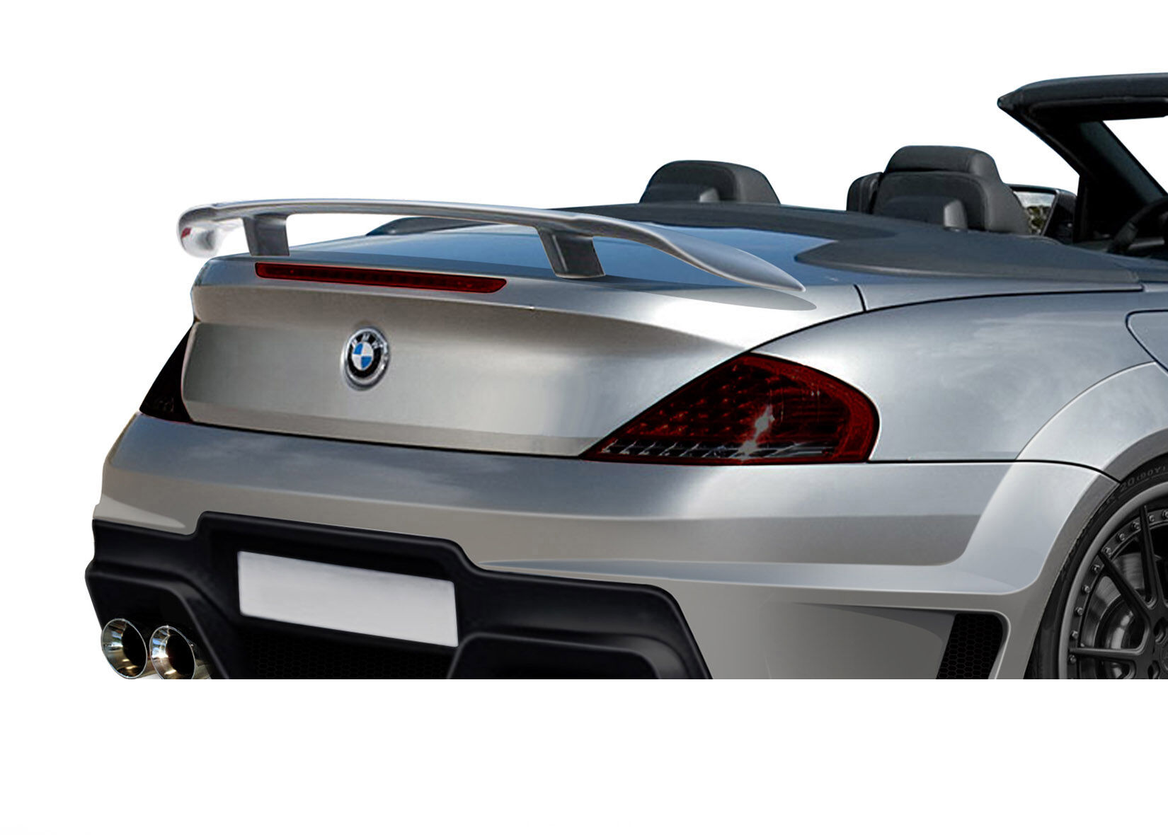 2004-2010 BMW 6 Series M6 E63 E64 2DR AF-2 Trunk Spoiler (GFK) 1PC - 109269