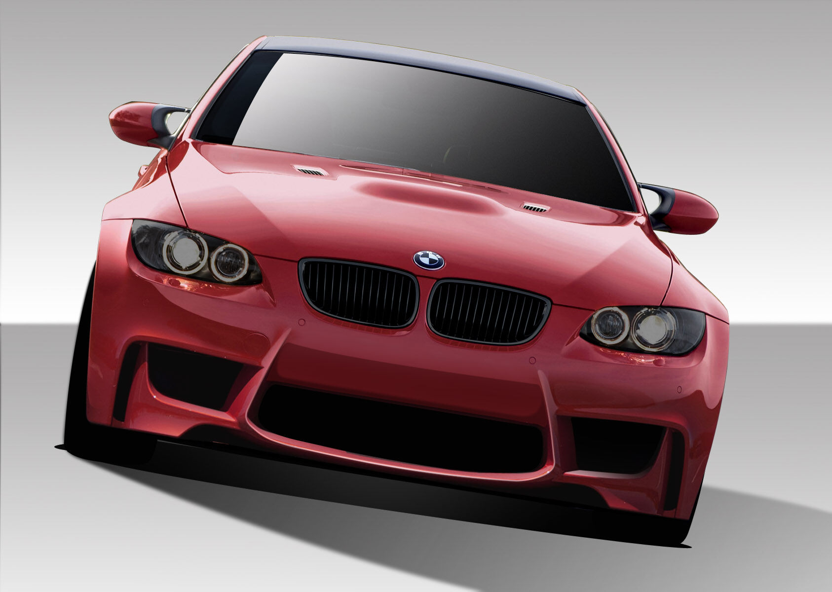 2007-2013 BMW M3 E90 E92 E93 Duraflex 1M Look Front Bumper Cover - 1PC - 109302