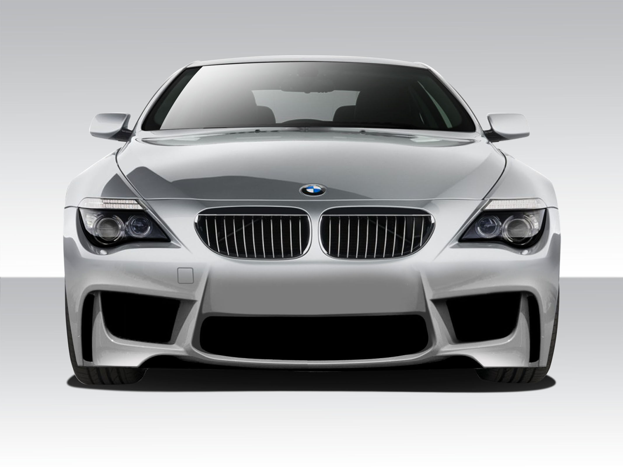 2004-2010 BMW 6 Series E63 E64 Convertible 2DR Duraflex 1M Look Front Bumper Cover 1PC - 109303