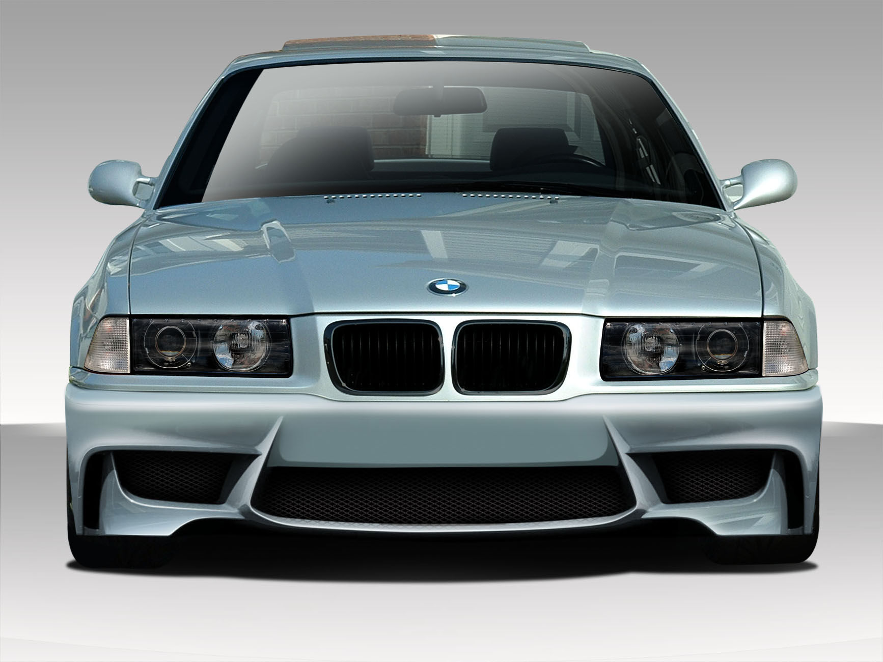 1992-1998 BMW 3 Series M3 E36 Duraflex 1M Look Front Bumper Cover - 1PC - 109311