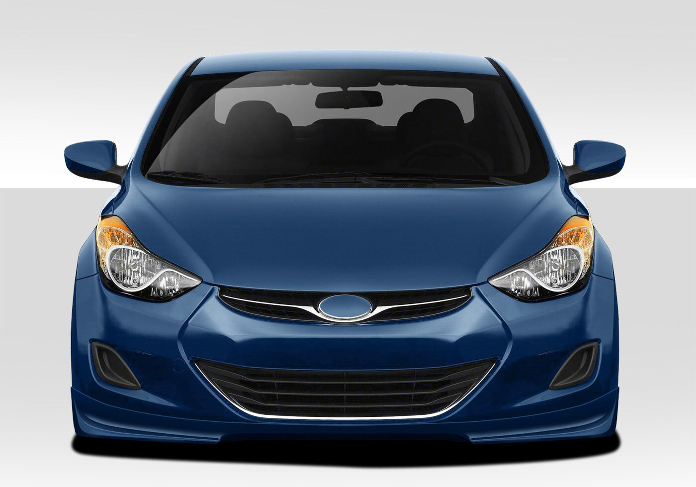 2011-2013 Hyundai Elantra Duraflex Racer Front Lip Under Spoiler Air Dam - 1PC -