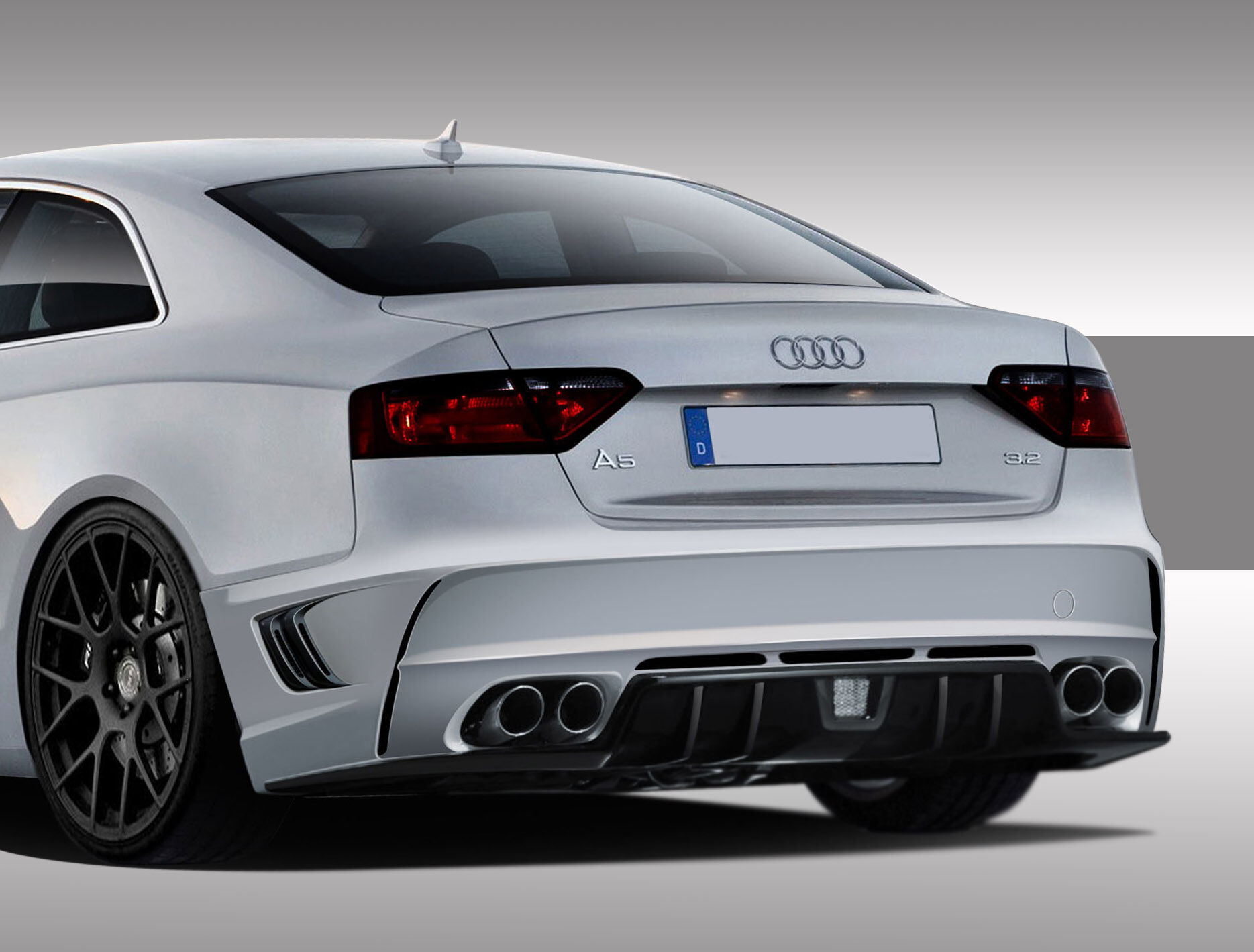 2008-2016 Audi A5 S5 Eros Version 1 Rear Bumper Cover - 1PC - 109347