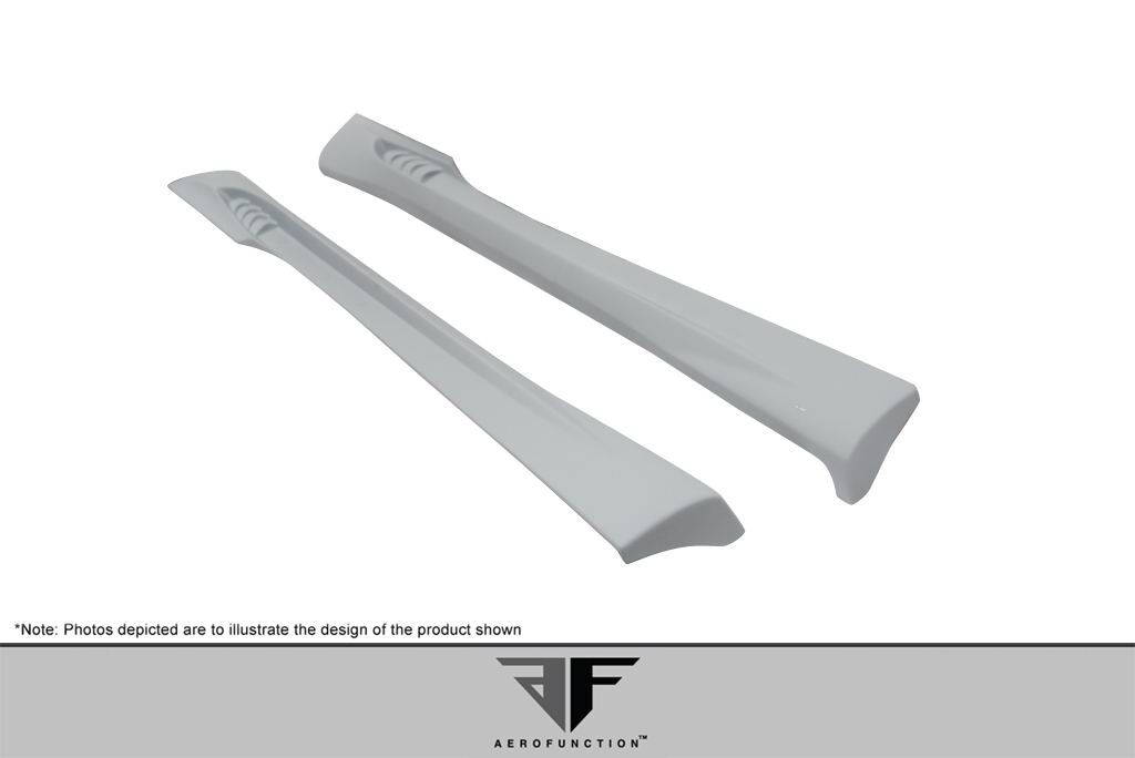 2003-2010 Bentley Continental GT GTC AF-1 Side Skirt Rocker Panels ( GFK ) - 2 Piece