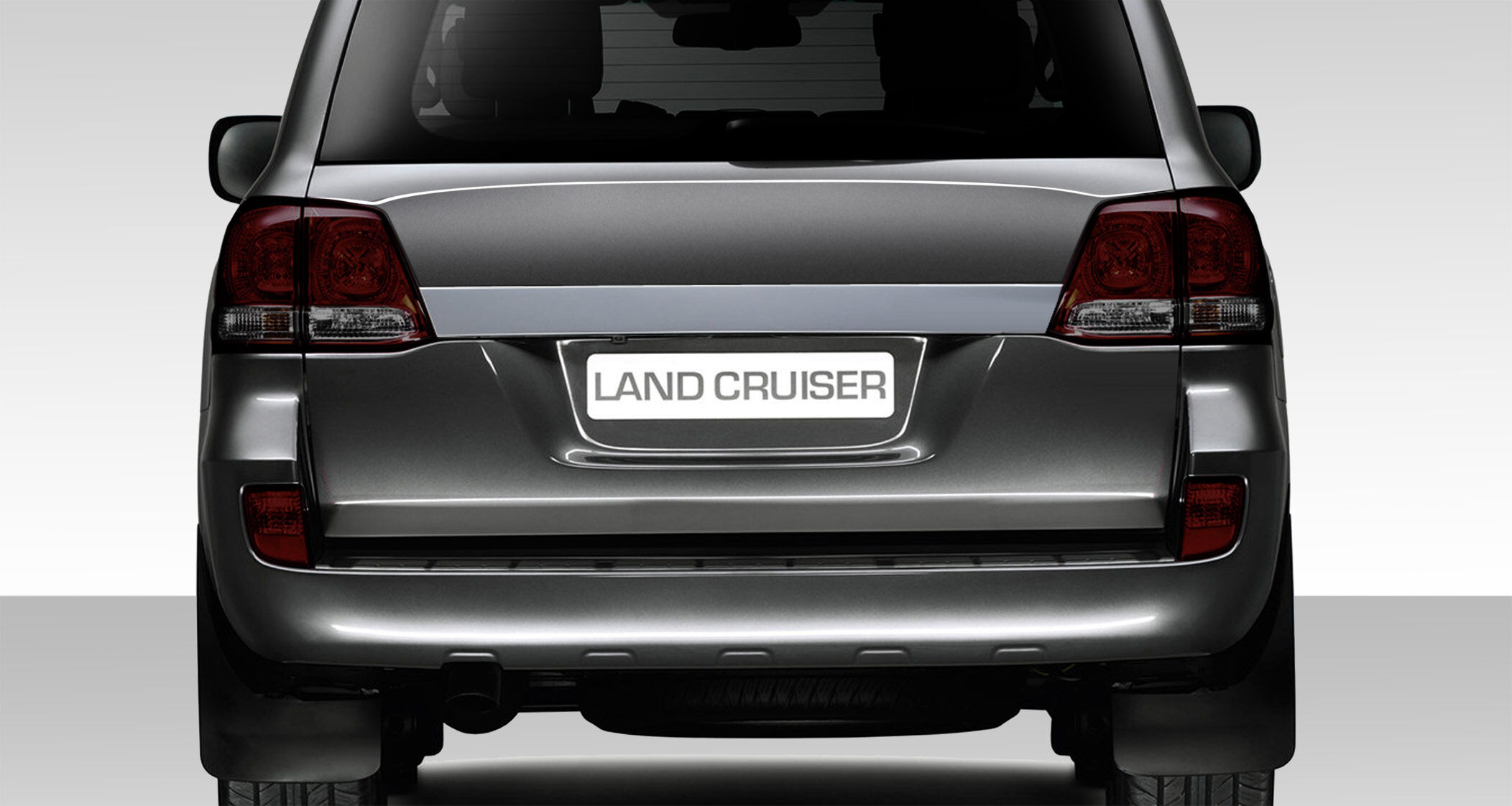 2008-2015 Toyota Land Cruiser Duraflex W-1 Trunk Lid Rear Wing Spoiler - 1PC - 1