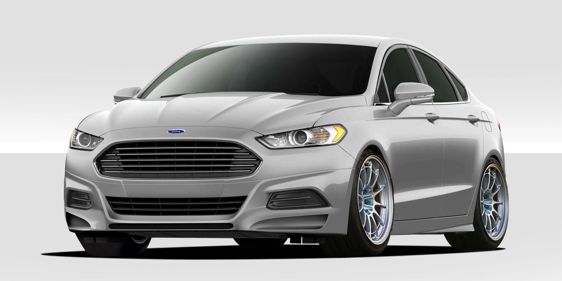 2013-2016 Ford Fusion Duraflex Racer Body Kit - 4PC - 109402