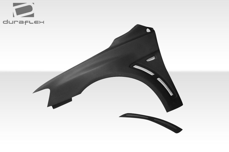 2008-2017 Mitsubishi Lancer Duraflex Evo X V3 Fenders - 2 Piece