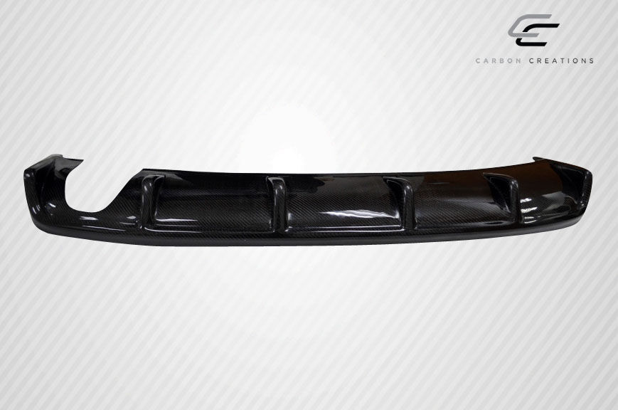 2008-2017 Mitsubishi Lancer 4DR Carbon Creations M Power Rear Diffuser - 1 Piece