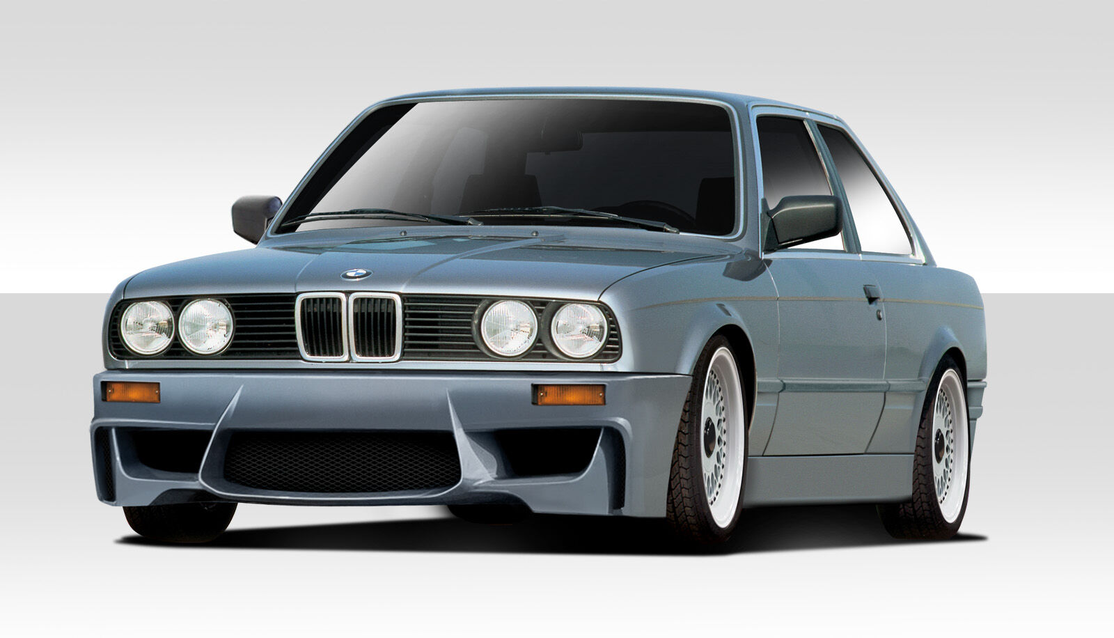 1984-1991 BMW 3 Series E30 Duraflex 1M Look Body Kit - 4PC - 109431