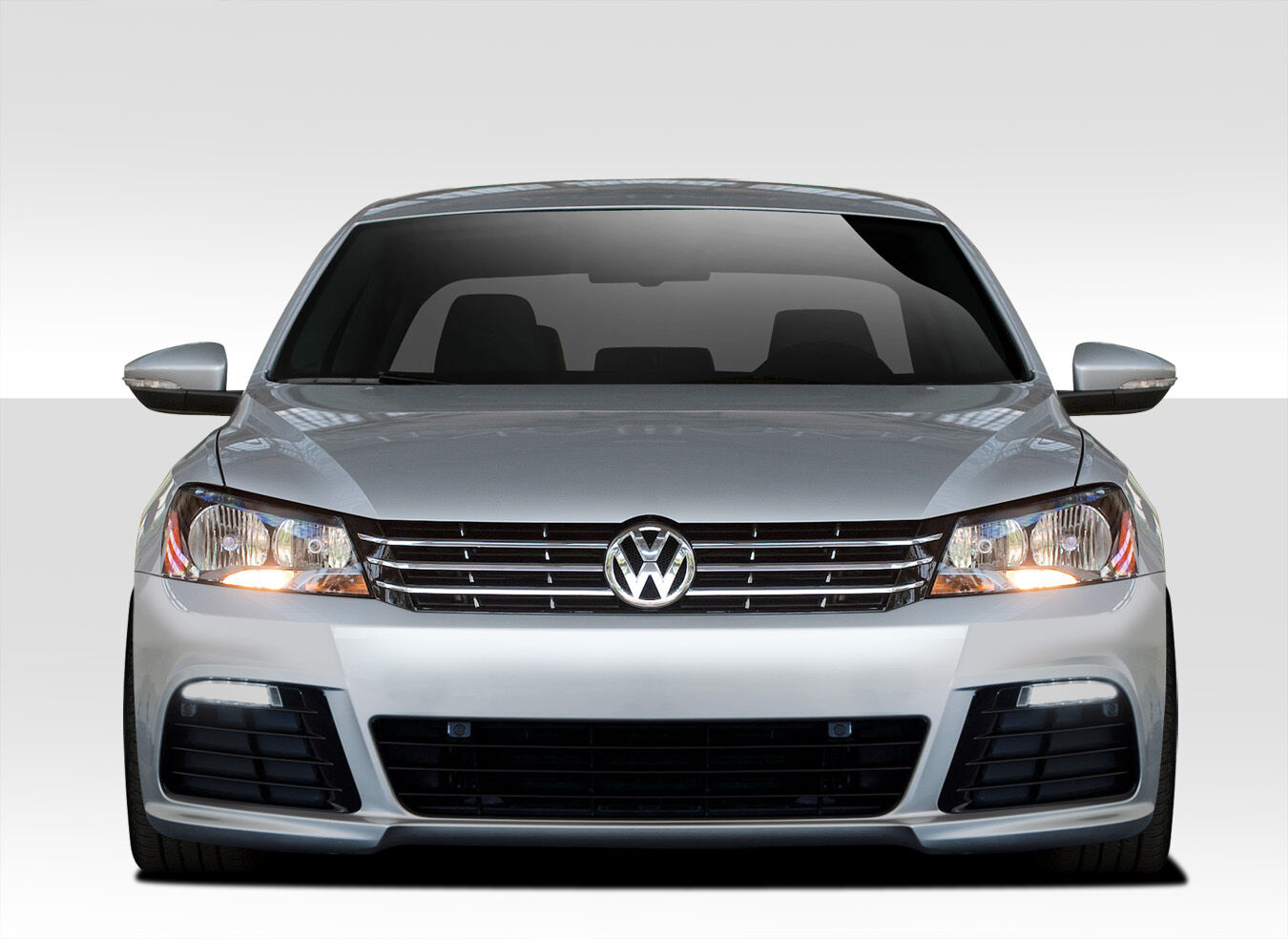 2011-2015 VW Passat Duraflex R Look Front Bumper Cover - 1PC - 109476